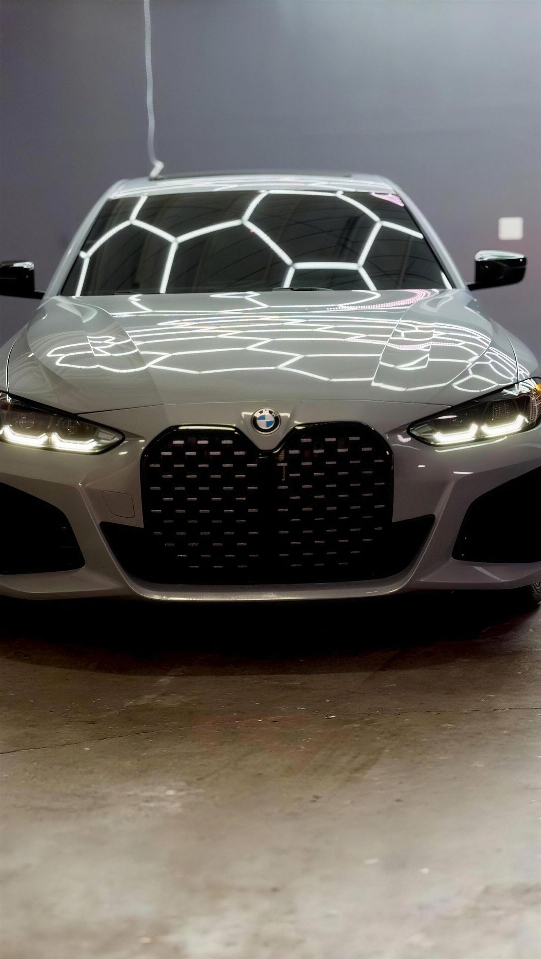 BMW 4 Series rebuilt front end