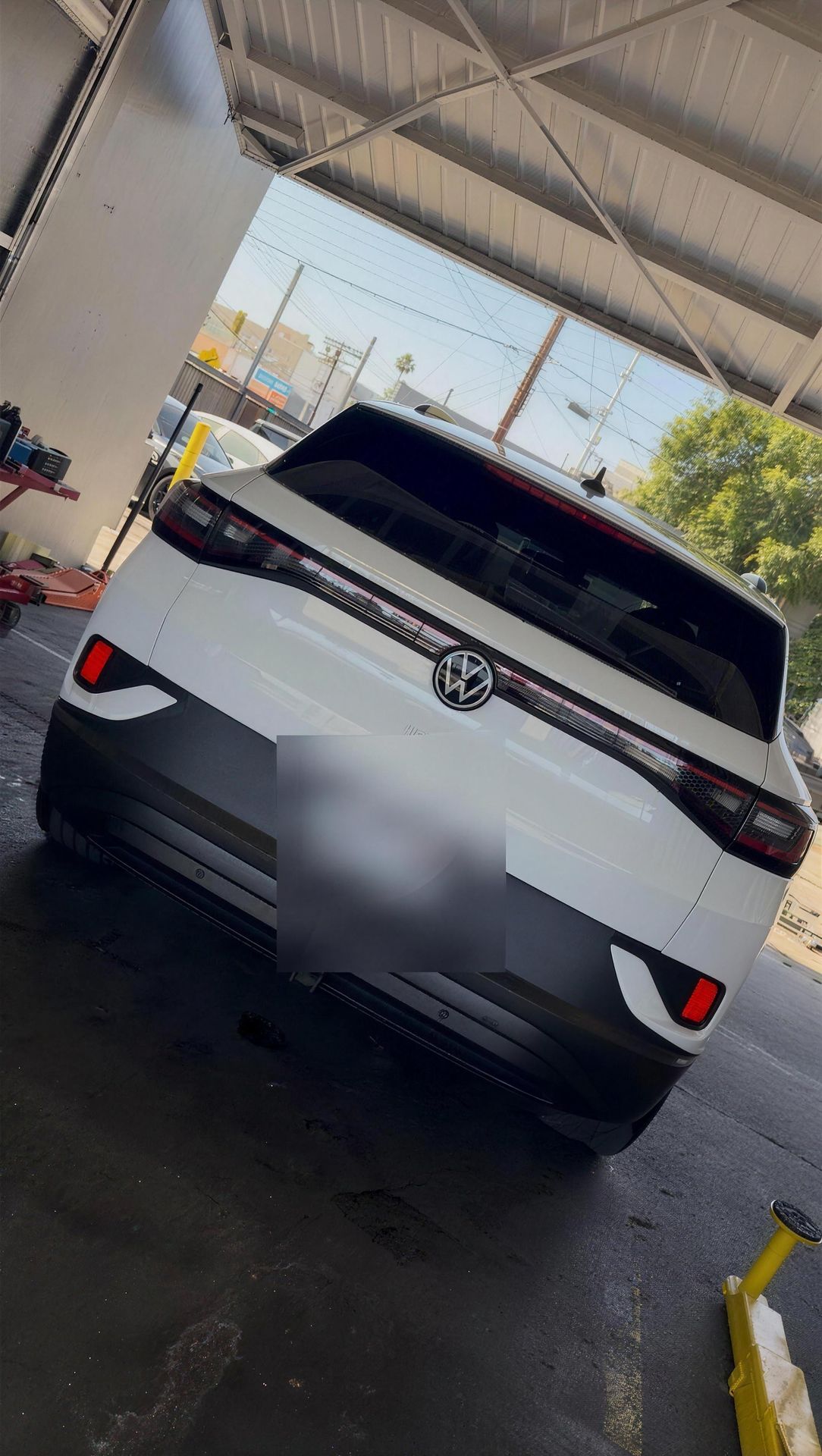 VW ID.4 repaired rear